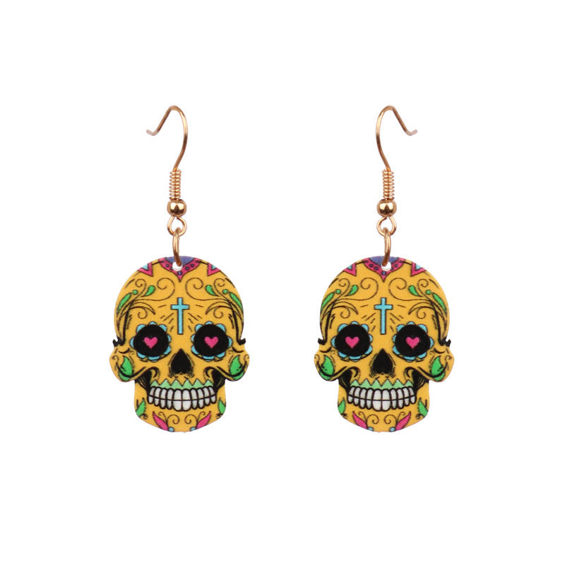 Original Punk Fear Ghost Earrings