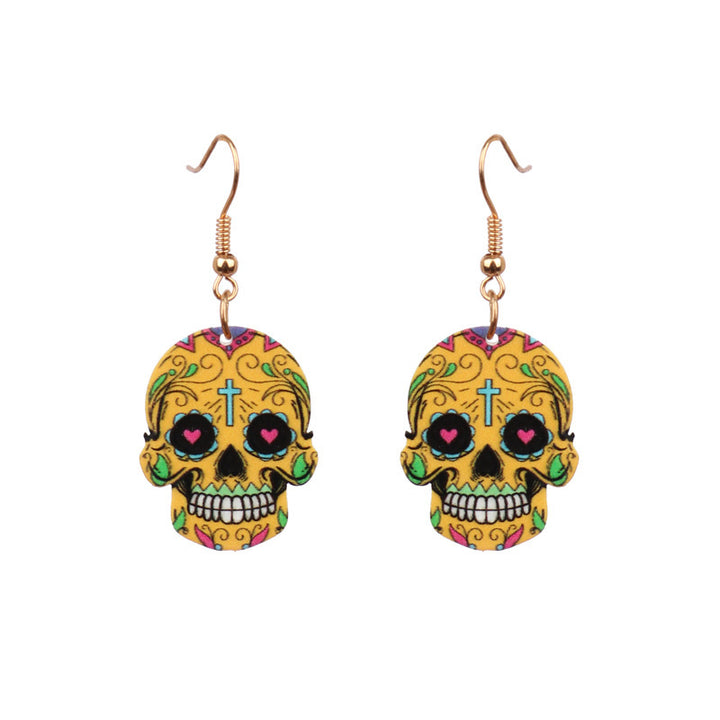 Original Punk Fear Ghost Earrings