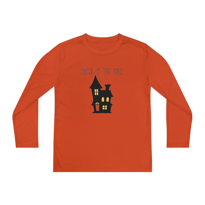 Enter if you dare-Youth Long Sleeve Competitor Tee