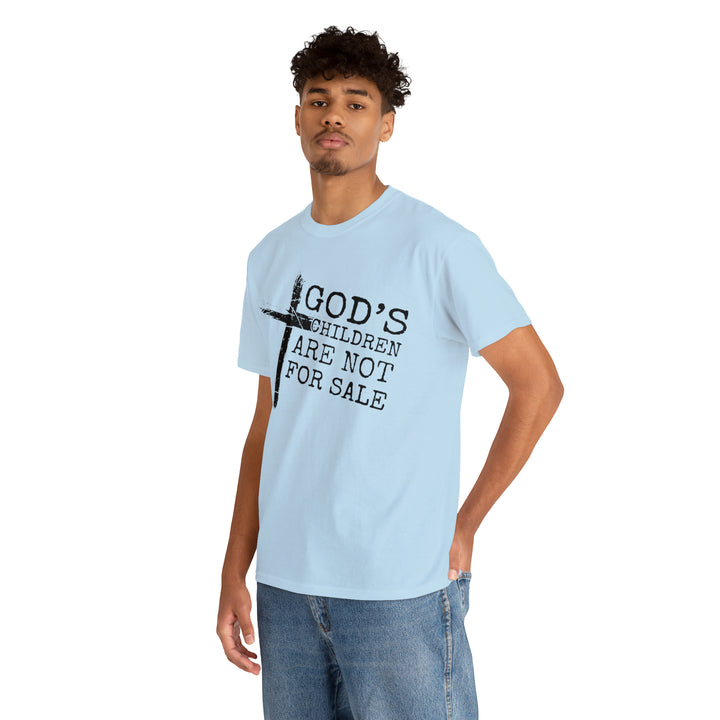 Gods children are not for sale-Unisex Heavy Cotton Tee
