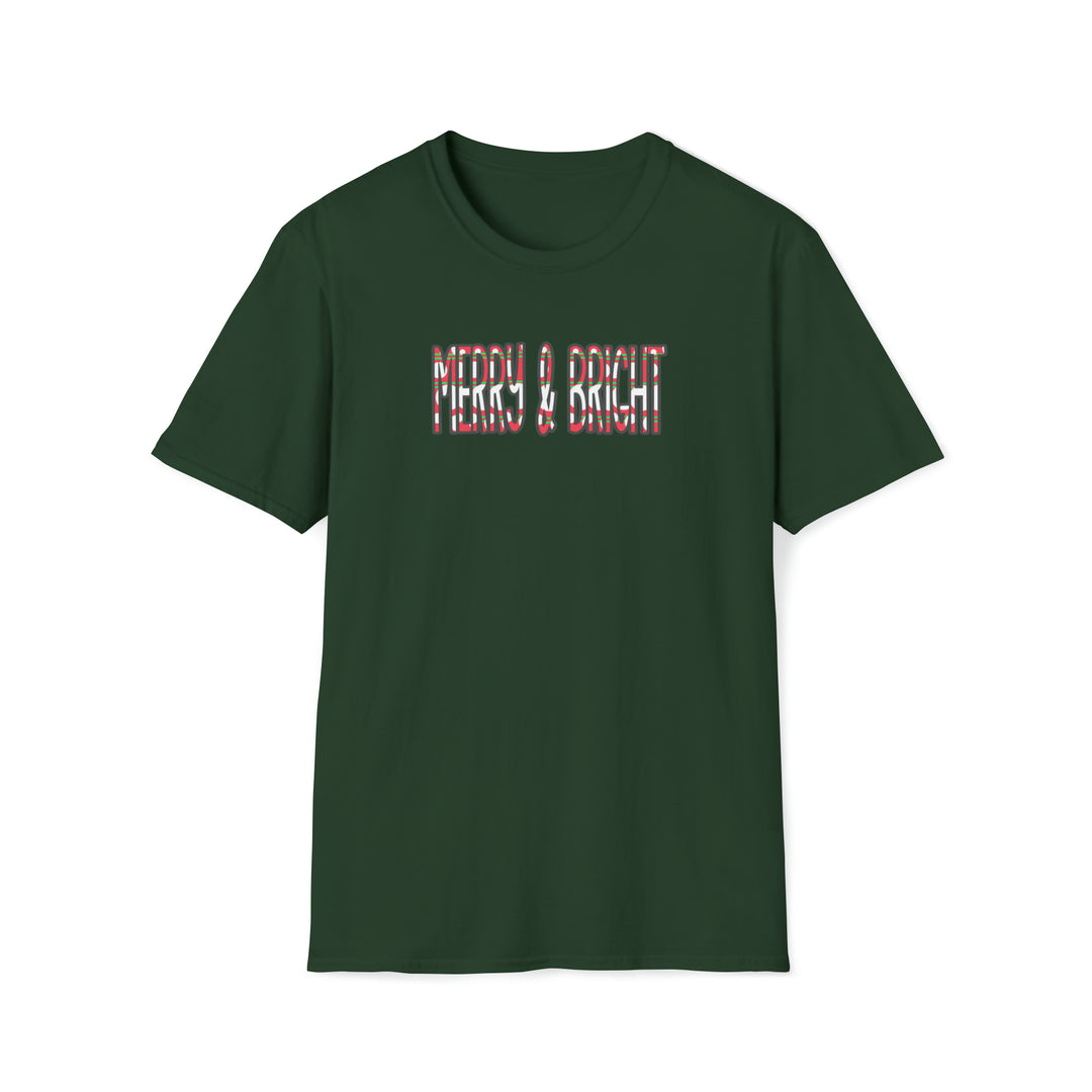Merry & Bright Unisex Softstyle T-Shirt