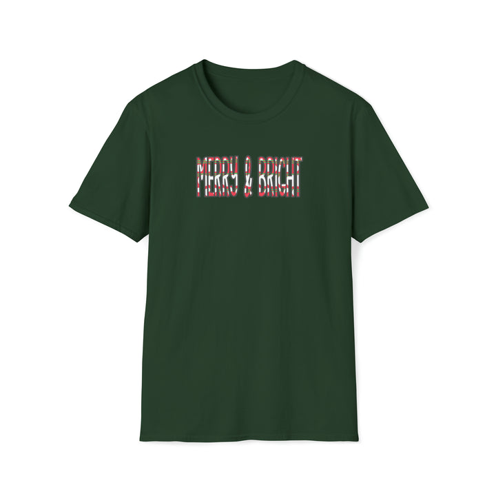 Merry & Bright Unisex Softstyle T-Shirt