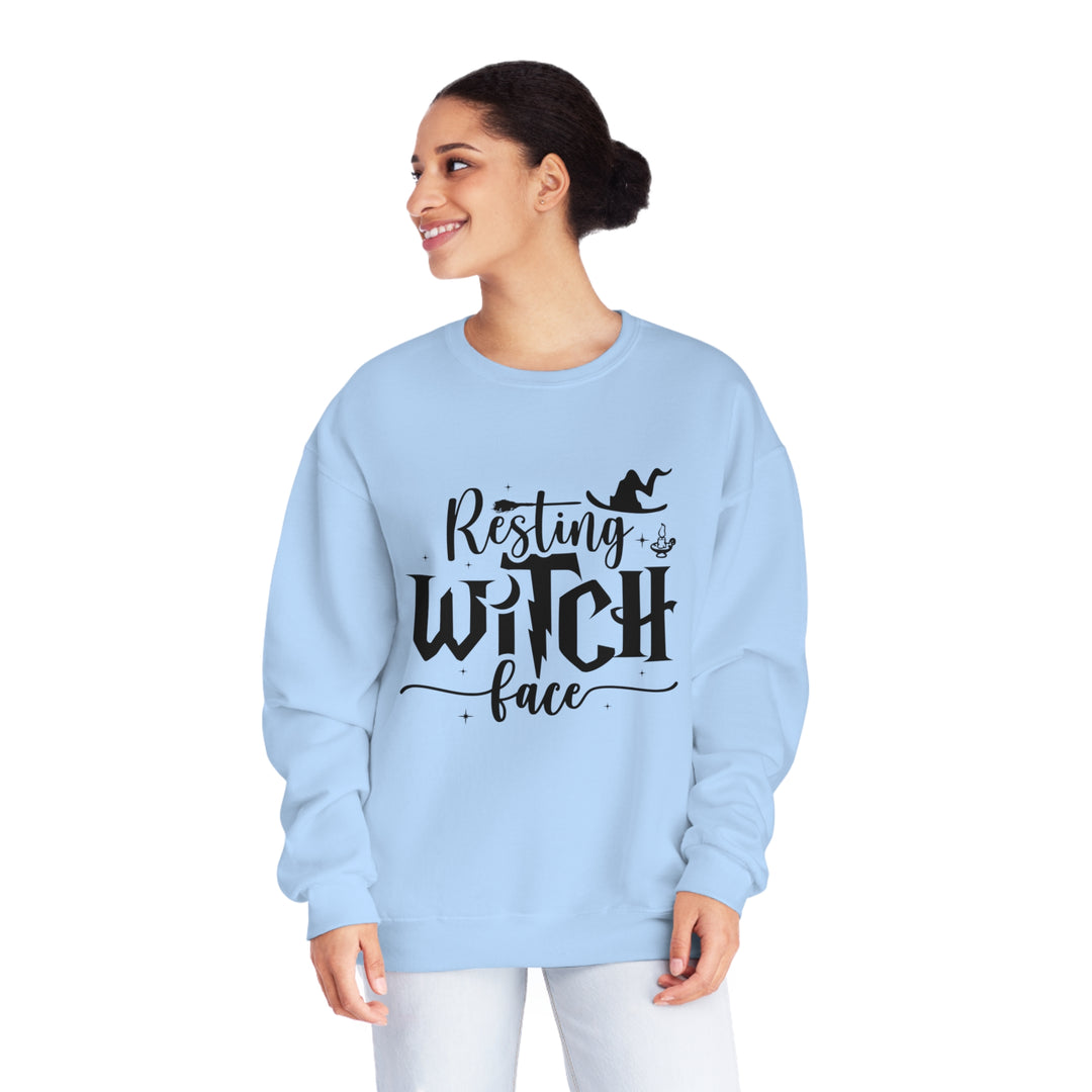 Resting witch face-Unisex NuBlend® Crewneck Sweatshirt