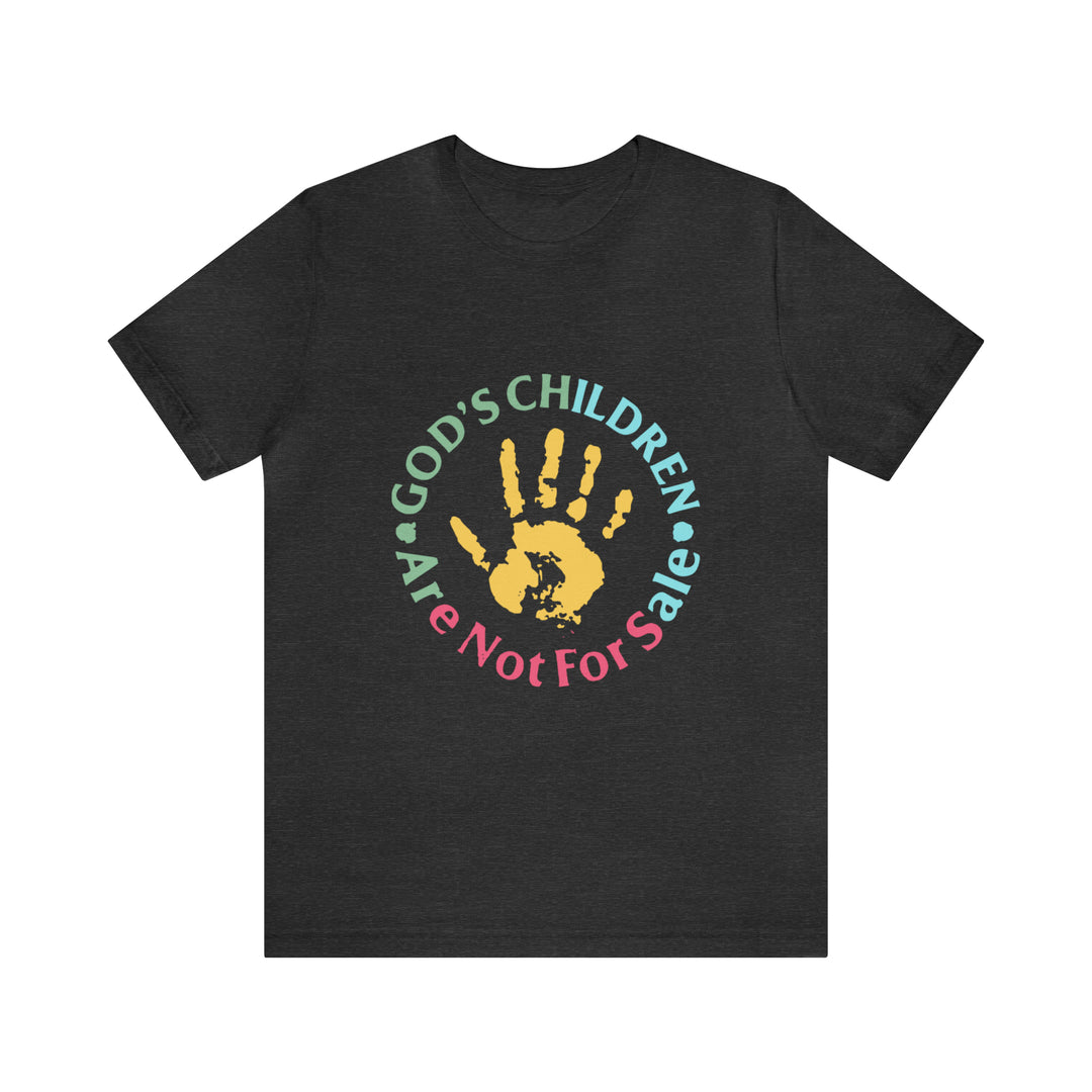 Gods children are not for sale-Unisex Jersey Short Sleeve Tee