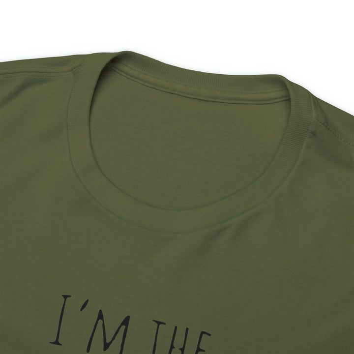 IM THE MIDDLE=Unisex Heavy Cotton Tee