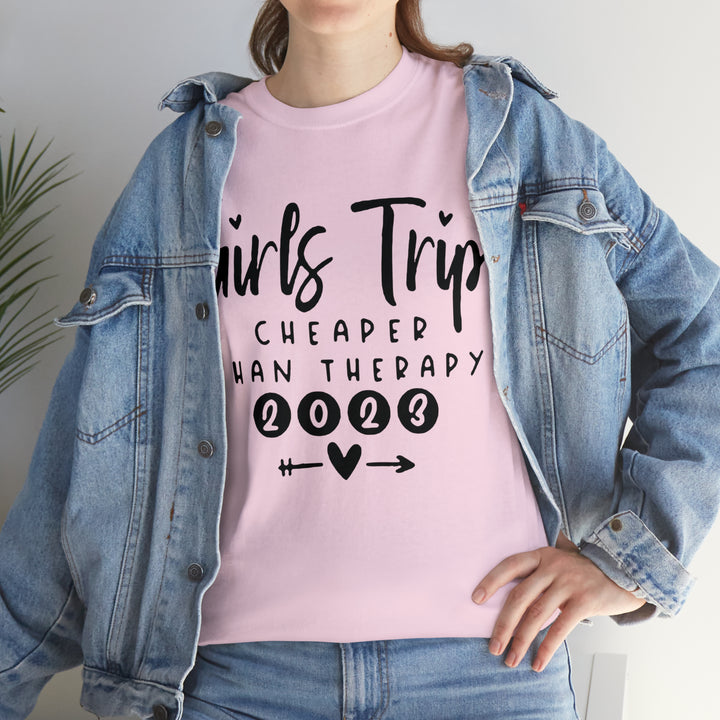 GIRLS TRIP 2023=Unisex Heavy Cotton Tee