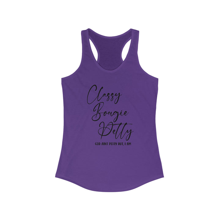 Classy Petty-Women's Ideal Racerback Tank