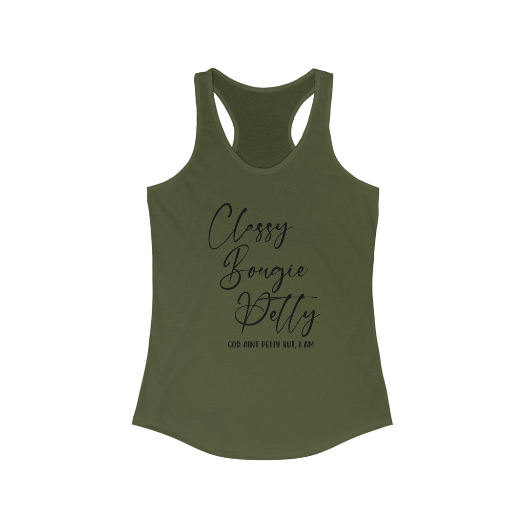 Classy Petty-Women's Ideal Racerback Tank