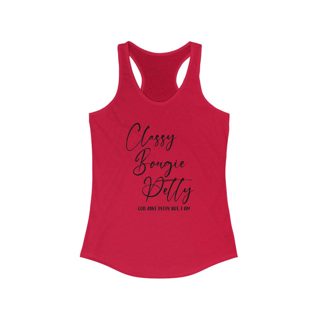 Classy Petty-Women's Ideal Racerback Tank