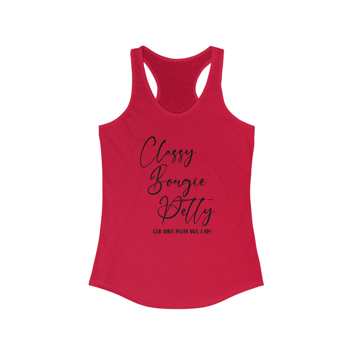 Classy Petty-Women's Ideal Racerback Tank