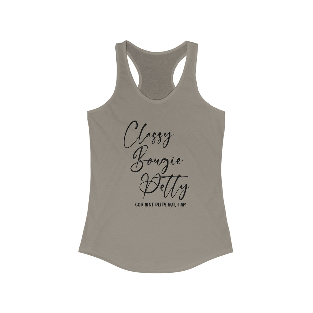 Classy Petty-Women's Ideal Racerback Tank