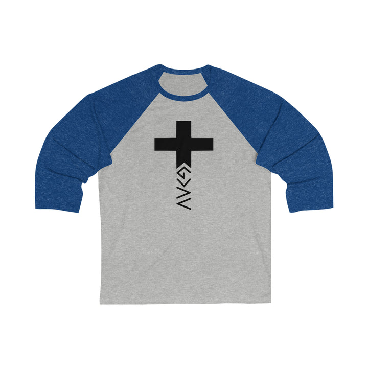 God is Greater Unisex 3\4 Sleeve Baseball Tee