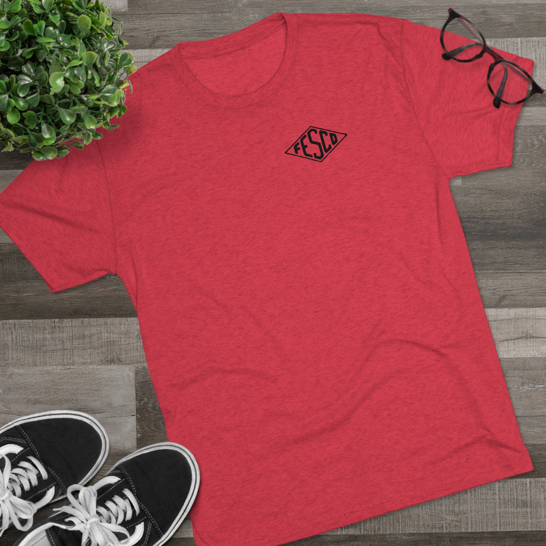 Fesco-Unisex Tri-Blend Crew Tee