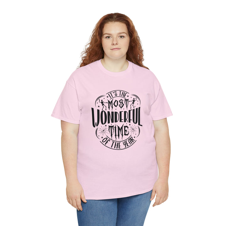 Most wonderful time of year-Unisex Heavy Cotton Tee