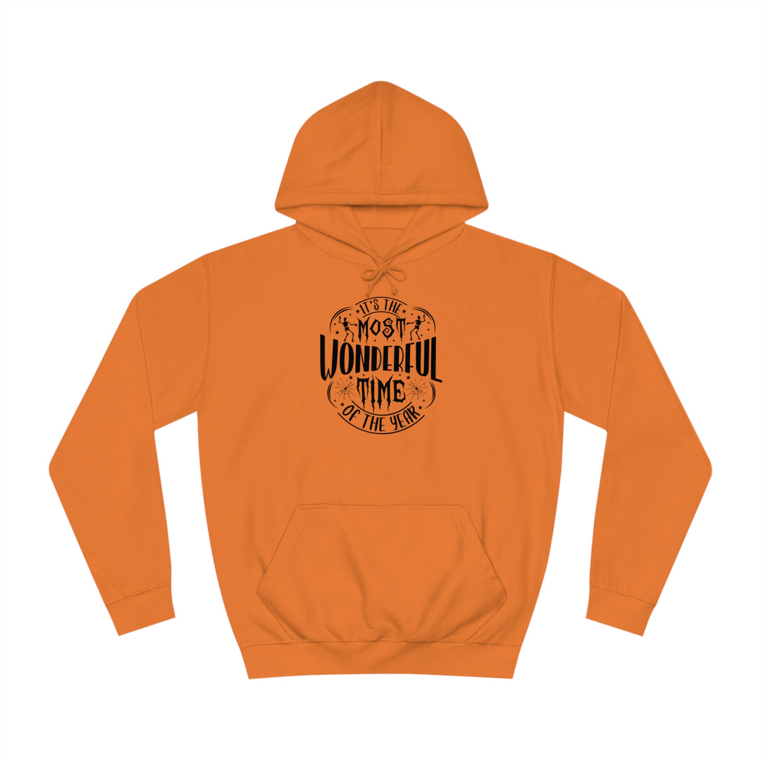 Its the most wonderful time of year-halloween-Unisex College Hoodie