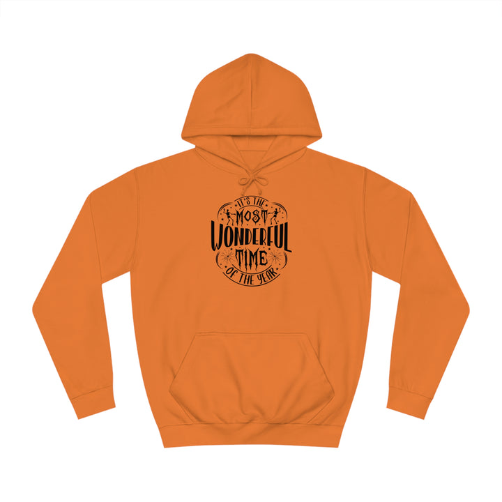 Its the most wonderful time of year-halloween-Unisex College Hoodie