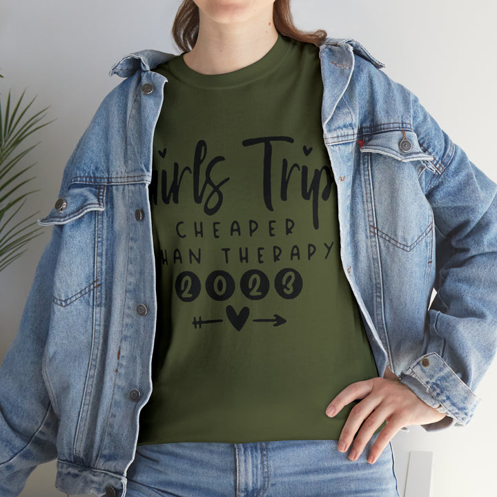 GIRLS TRIP 2023=Unisex Heavy Cotton Tee