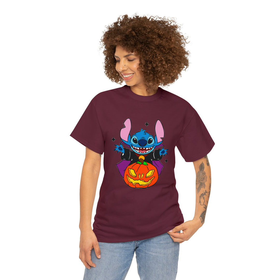 Stitch halloween-Unisex Heavy Cotton Tee