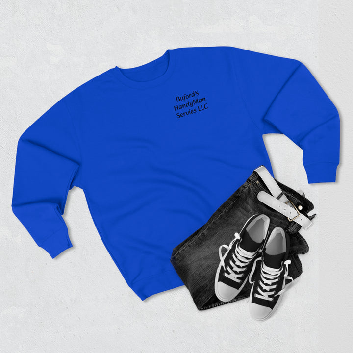 BUFORDS HANDYMAN SERVICES-Unisex Premium Crewneck Sweatshirt