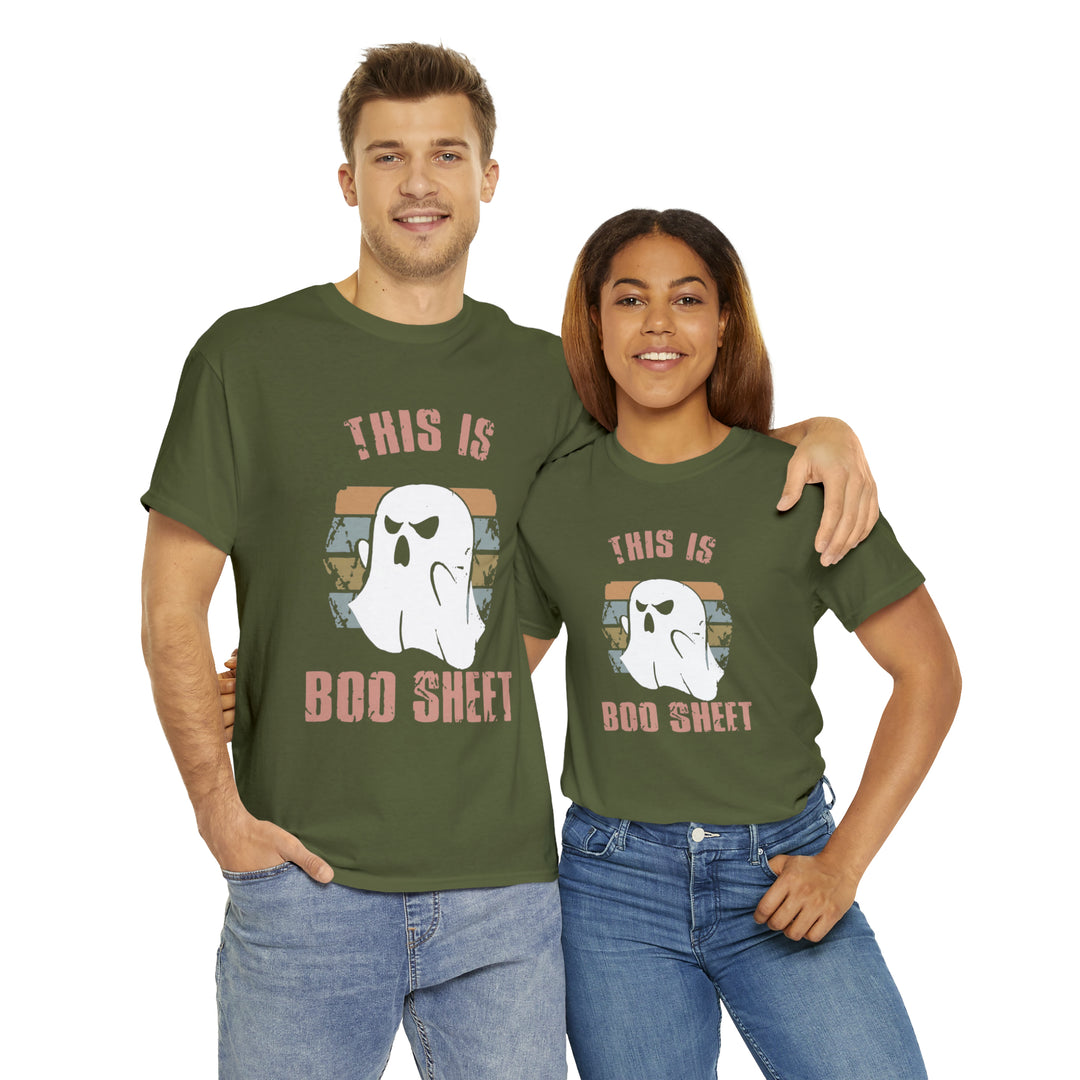 This is Boo Sheet-Unisex Heavy Cotton Tee