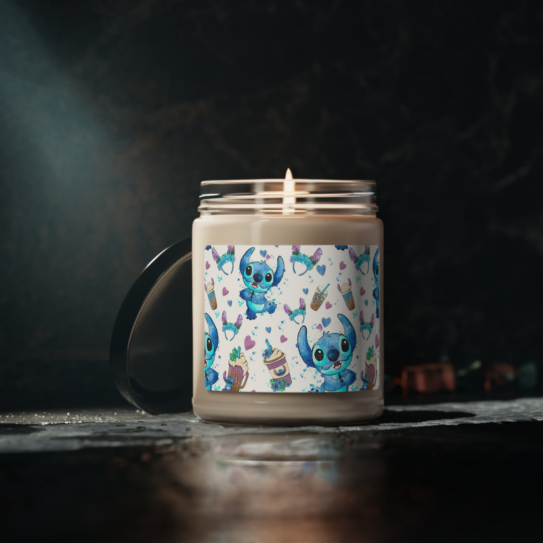 Stitch-Scented Soy Candle, 9oz