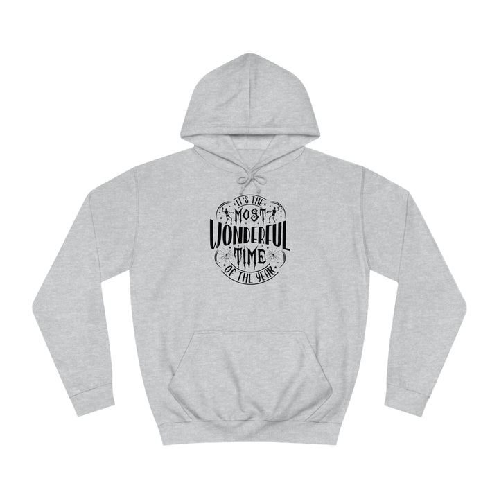 Its the most wonderful time of year-halloween-Unisex College Hoodie