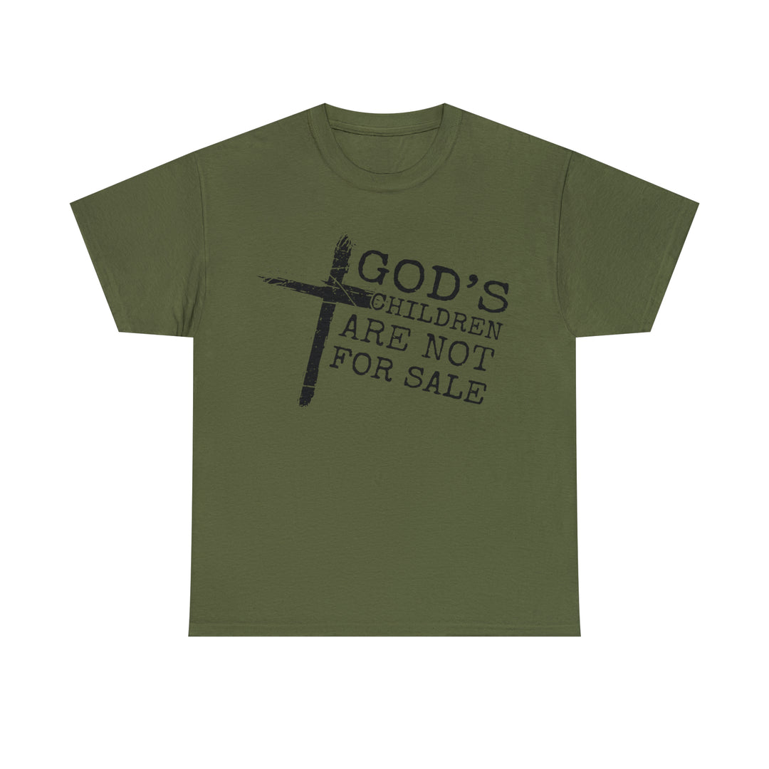 Gods children are not for sale-Unisex Heavy Cotton Tee