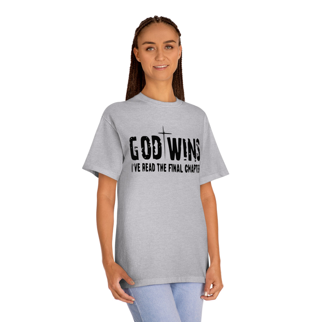 GOD WINS-Unisex Classic Tee