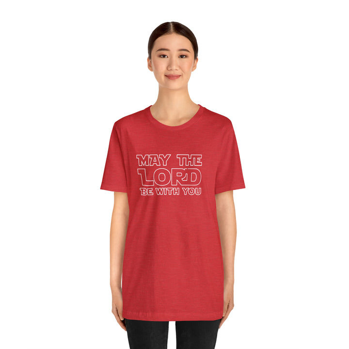 Mat The Lord Be With You-Unisex Jersey Short Sleeve Tee