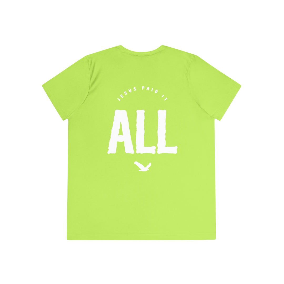 Jesus Paid 4 It All=Ladies Competitor Tee