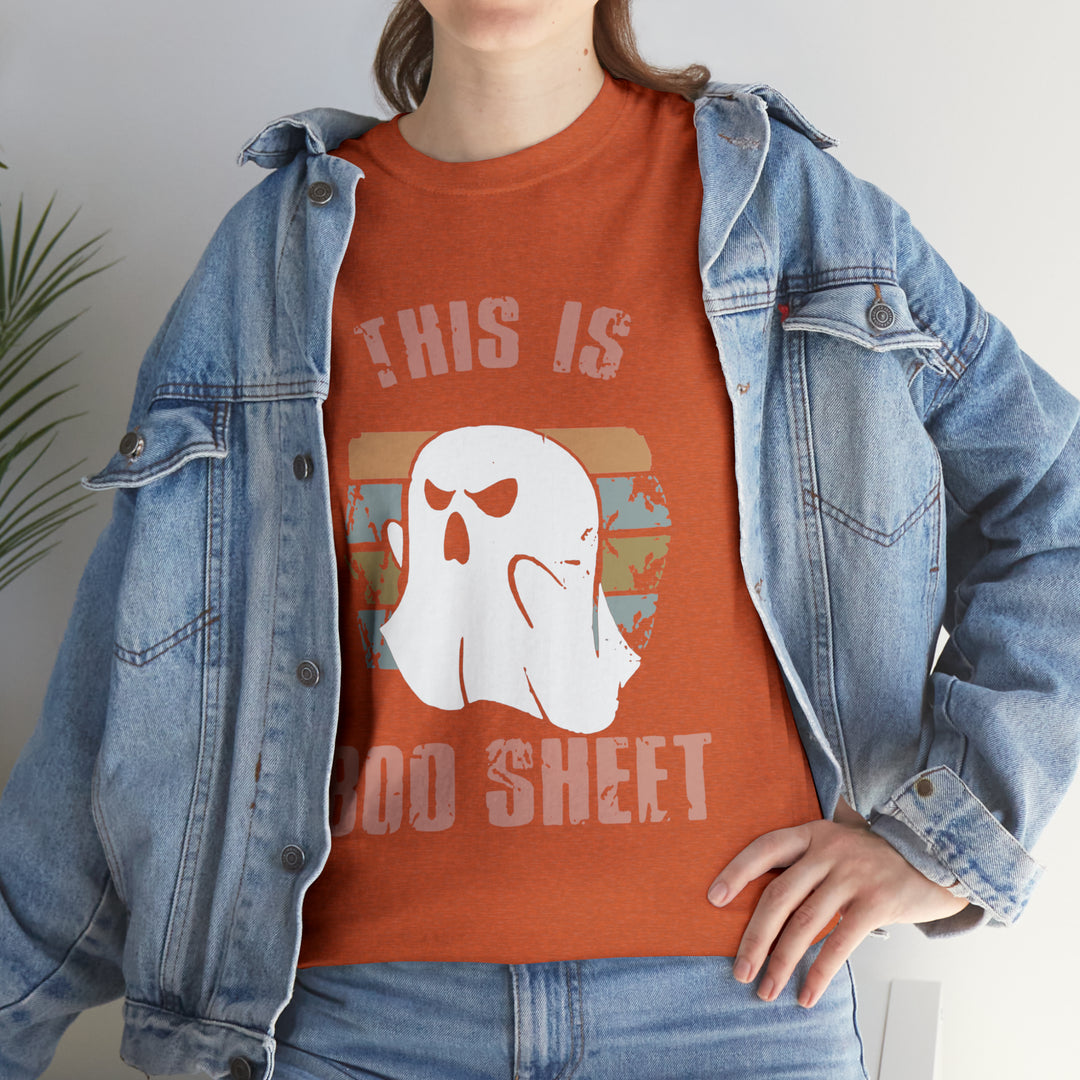 This is Boo Sheet-Unisex Heavy Cotton Tee