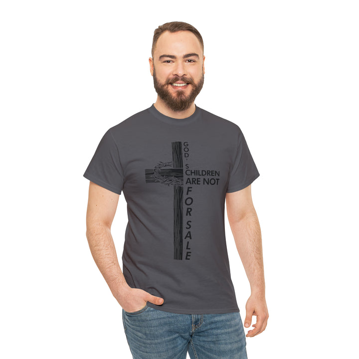 gods children are not for sale-Unisex Heavy Cotton Tee