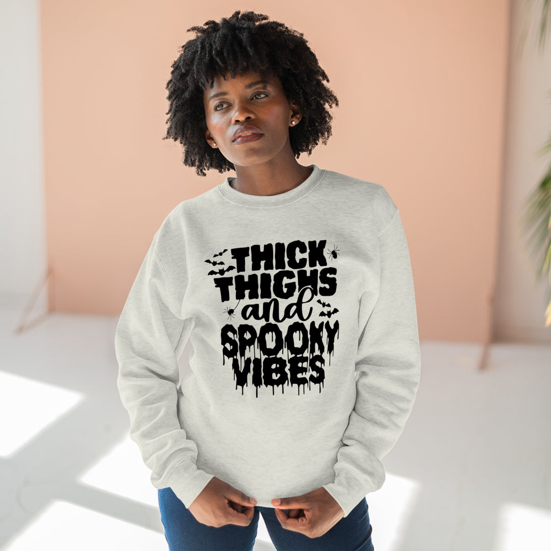 Thick Thighs-Unisex Premium Crewneck Sweatshirt