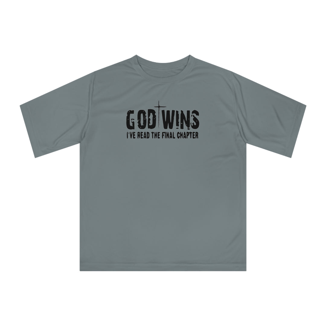 GOD WINS EVERYTIME-Unisex Zone Performance T-shirt