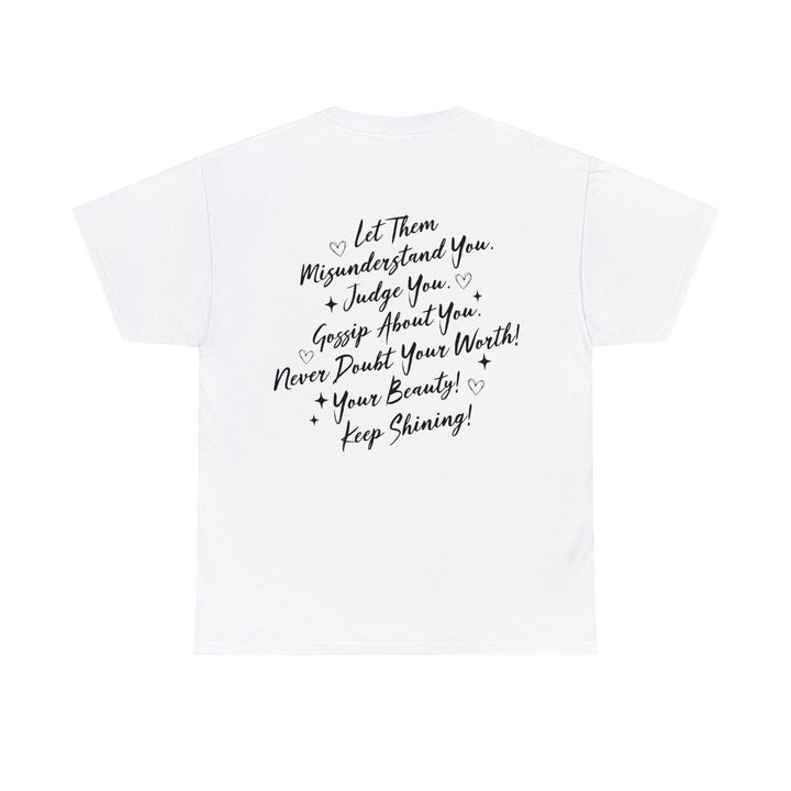 LET THEM-Unisex Heavy Cotton Tee