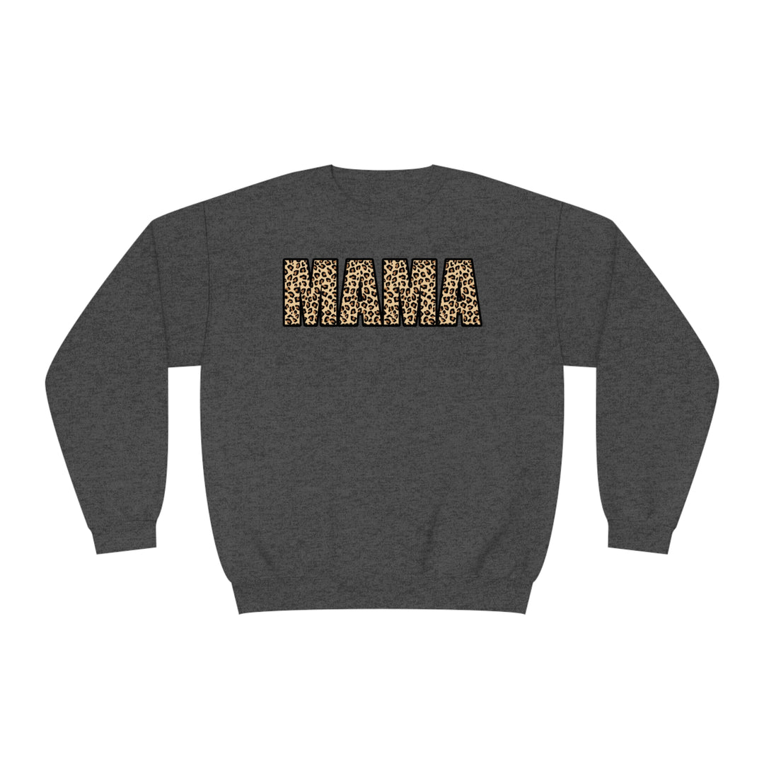 leopard MAMA Unisex NuBlend® Crewneck Sweatshirt