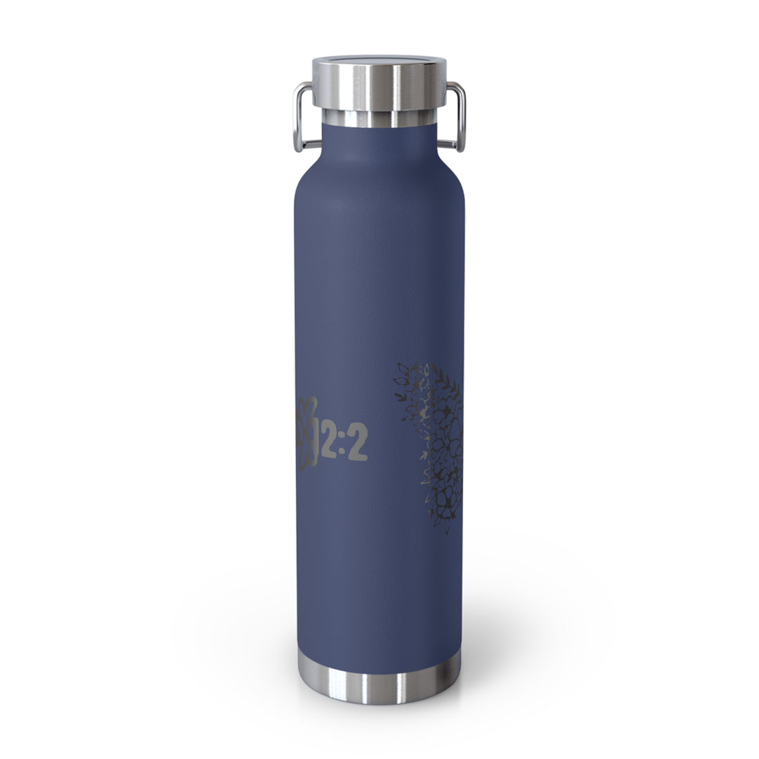 Romans Copper Vacuum Insulated Bottle, 22oz