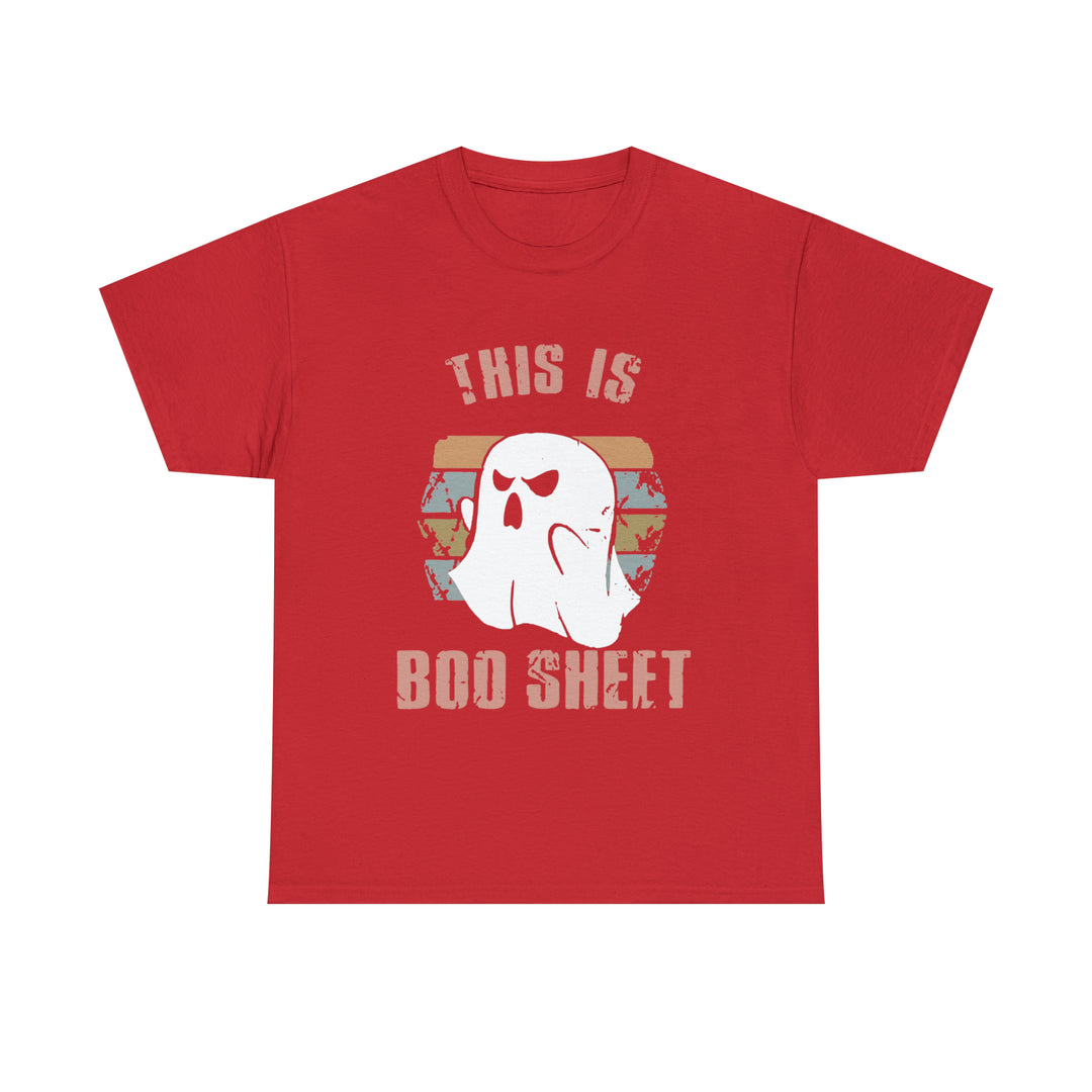 This is Boo Sheet-Unisex Heavy Cotton Tee