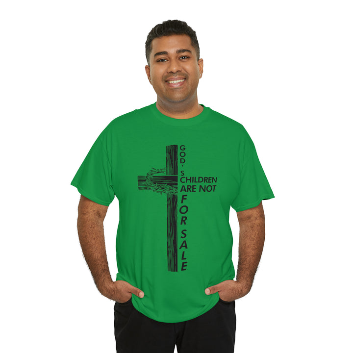gods children are not for sale-Unisex Heavy Cotton Tee