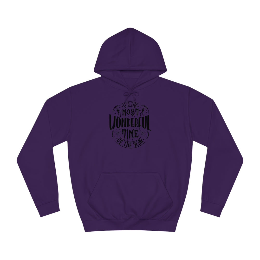 Its the most wonderful time of year-halloween-Unisex College Hoodie