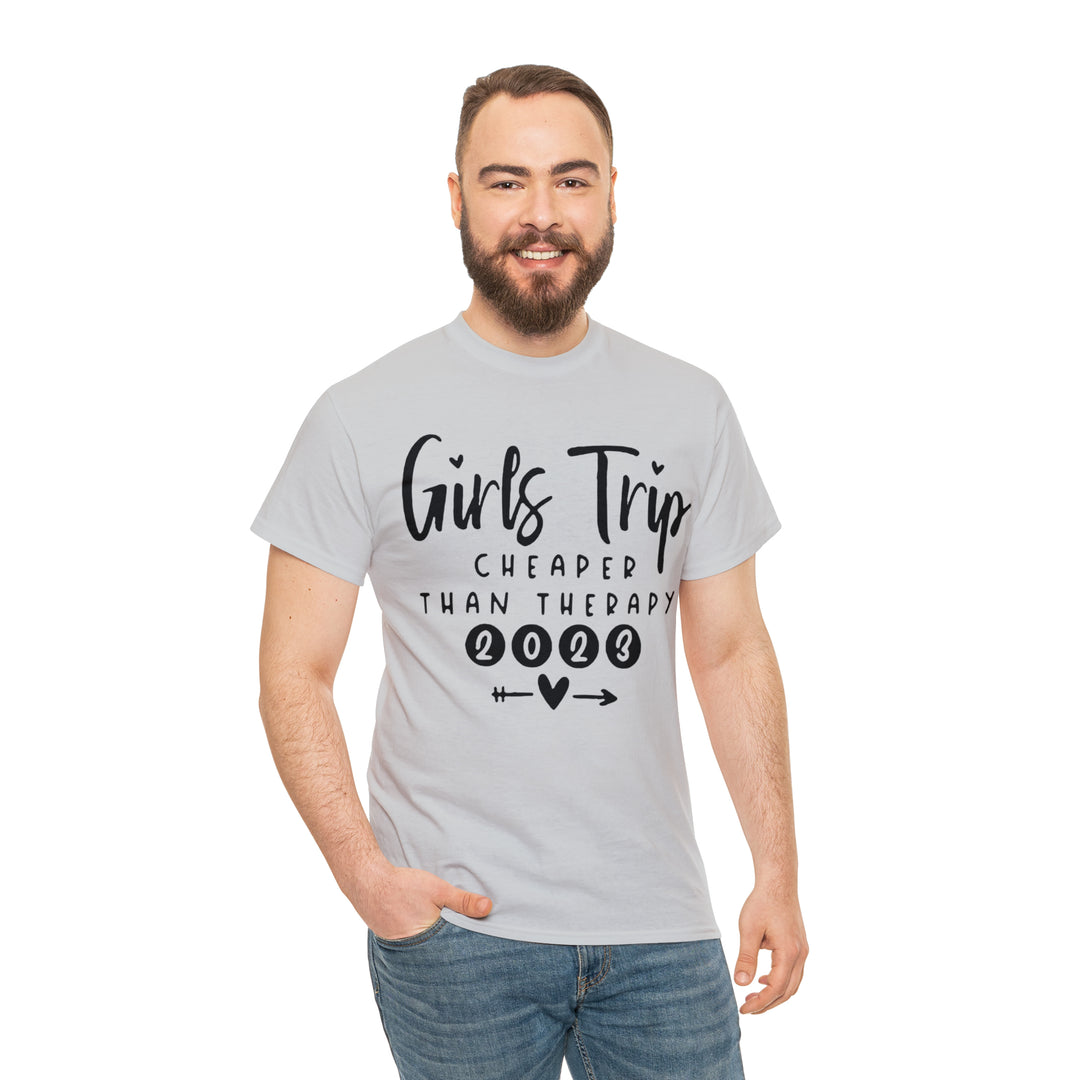 GIRLS TRIP 2023=Unisex Heavy Cotton Tee
