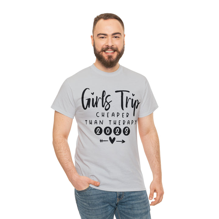GIRLS TRIP 2023=Unisex Heavy Cotton Tee