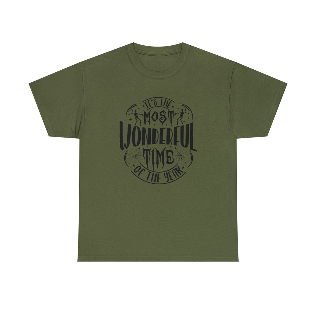 Most wonderful time of year-Unisex Heavy Cotton Tee