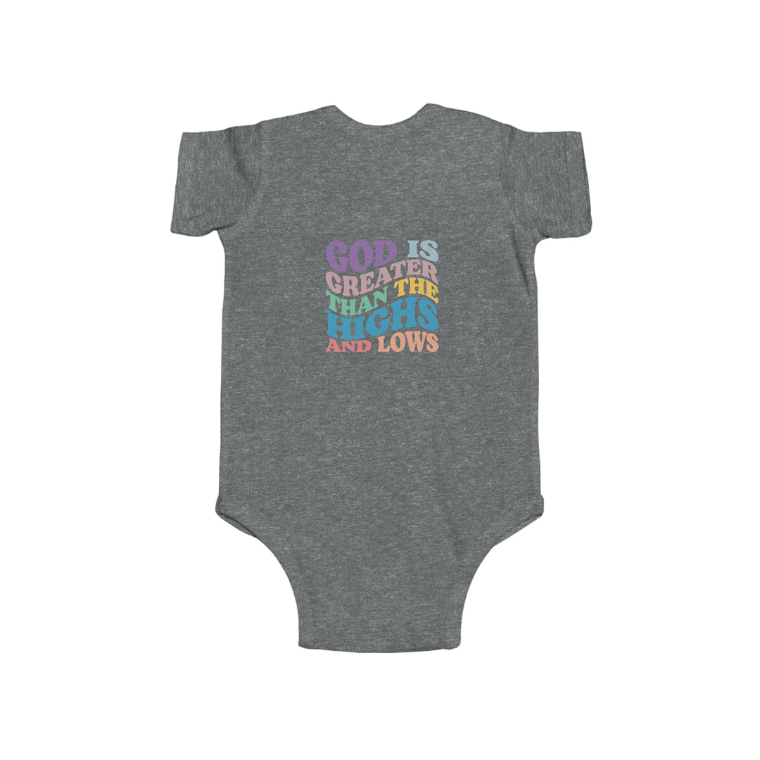 Infant Fine Jersey Bodysuit