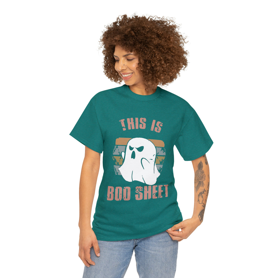 This is Boo Sheet-Unisex Heavy Cotton Tee