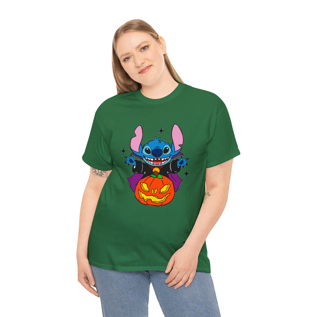 Stitch halloween-Unisex Heavy Cotton Tee