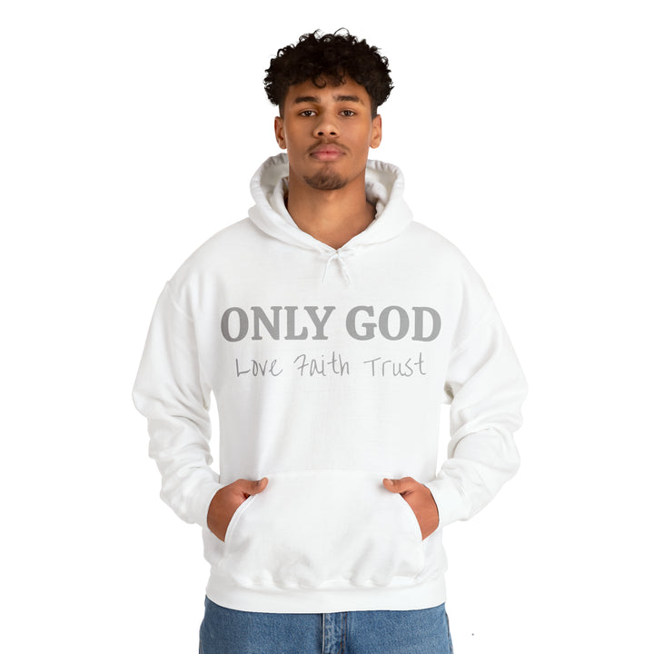 ONLY GOD-Unisex Heavy Blend™ Hooded Sweatshirt