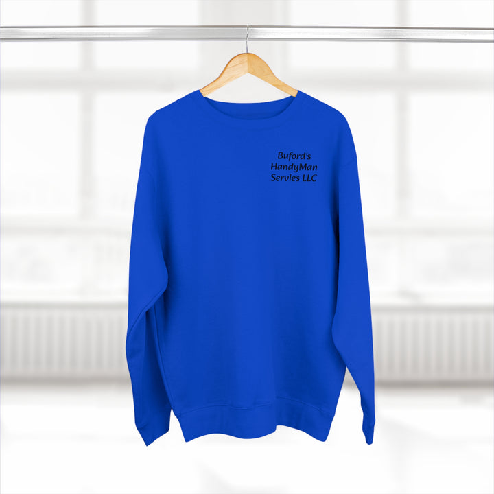 BUFORDS HANDYMAN SERVICES-Unisex Premium Crewneck Sweatshirt