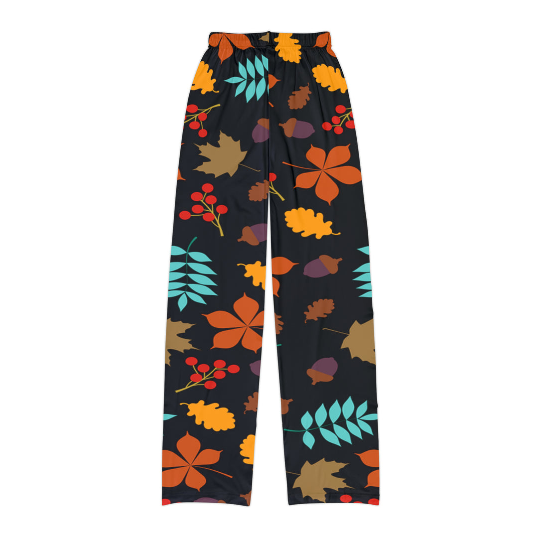 Fall Leaves Kids Pajama Pants (AOP)