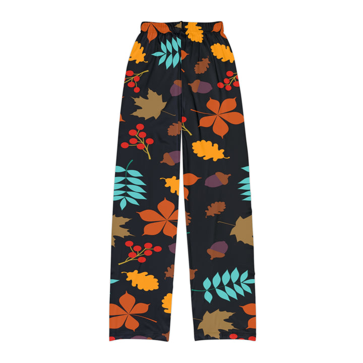 Fall Leaves Kids Pajama Pants (AOP)
